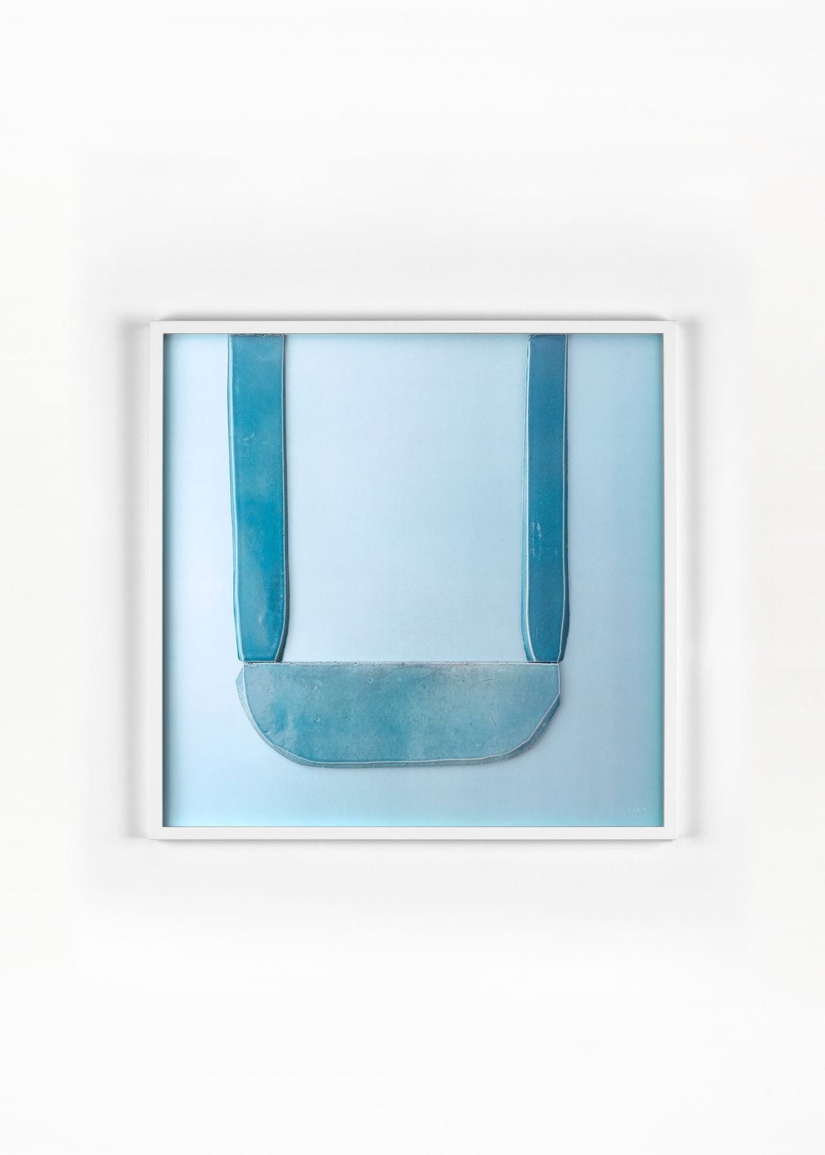 Bas Relief 1 de Ronan Bouroullec - The Wrong Shop-Encadrement bois blanc-The Woods Gallery