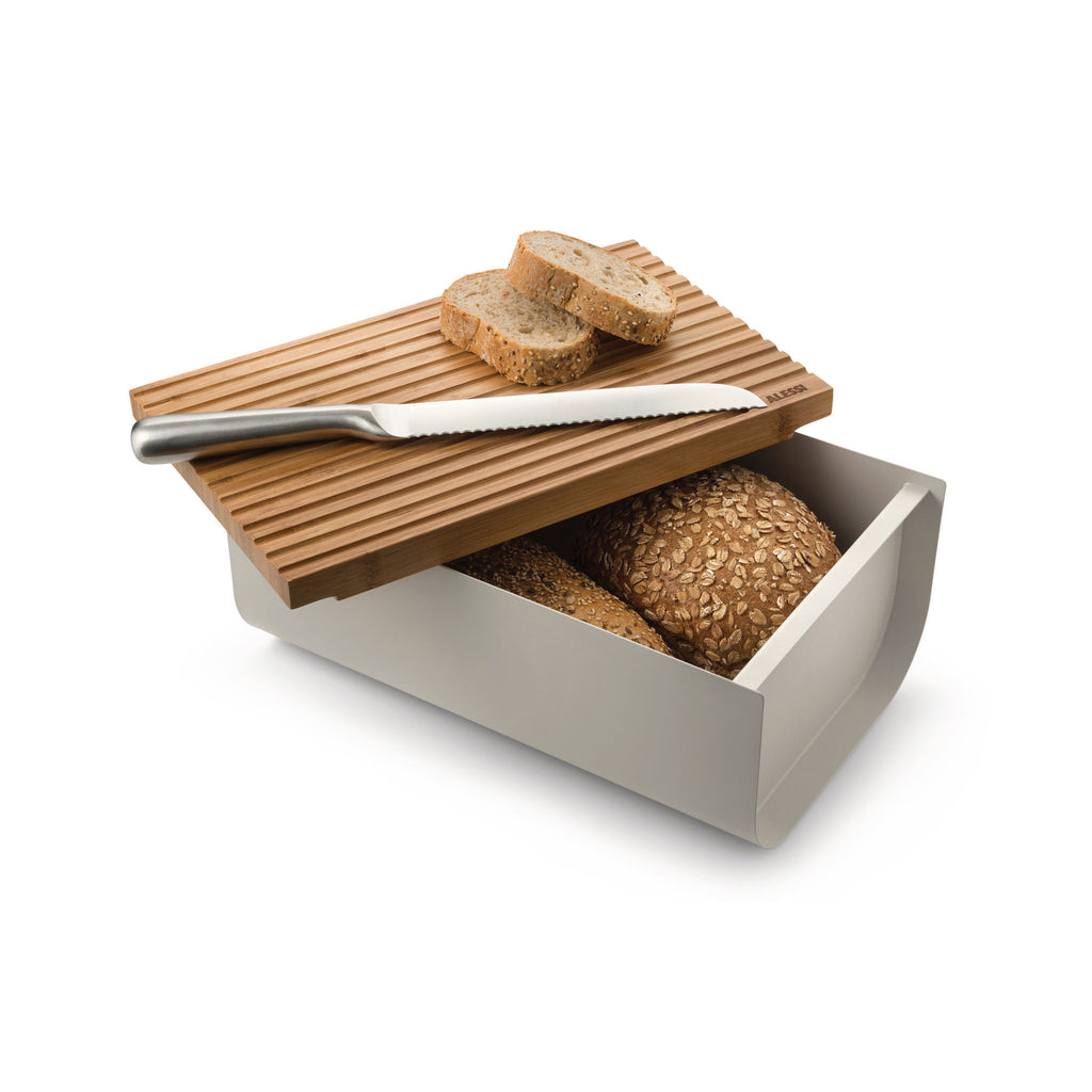Boîte à pain Mattina de Big Game - Alessi-Gris-The Woods Gallery