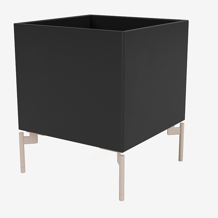 Boite de Rangement Colour Box I – S6161 par Peter J. Lassen - Montana-05 Black-Pieds h 12.6cm-The Woods Gallery