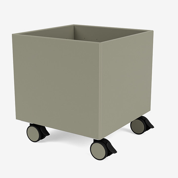 Boite de Rangement Colour Box I – S6161 par Peter J. Lassen - Montana-144 Fennel-Roulettes h 6.8cm-The Woods Gallery