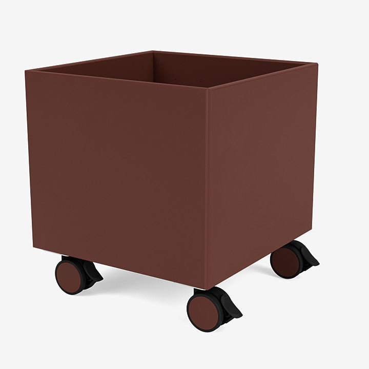 Boite de Rangement Colour Box I – S6161 par Peter J. Lassen - Montana-155 Masala-Roulettes h 6.8cm-The Woods Gallery