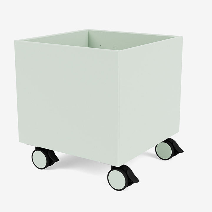 Boite de Rangement Colour Box I – S6161 par Peter J. Lassen - Montana-161 Mist-Roulettes h 6.8cm-The Woods Gallery