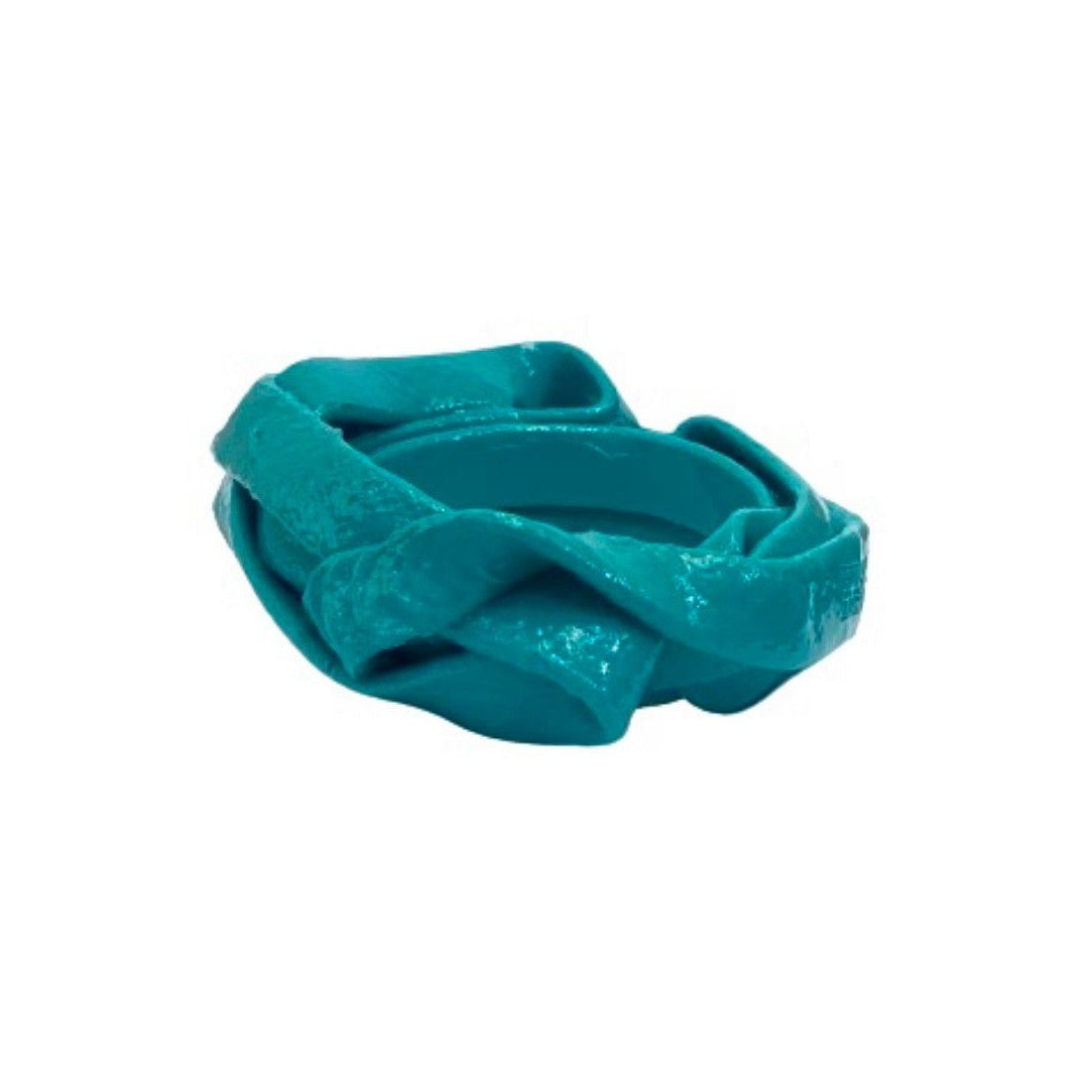 Bracelet Spaghetti en résine de Gaetano Pesce - Fish Design-Bleu-The Woods Gallery