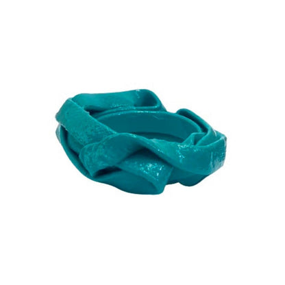 Bracelet Spaghetti en résine de Gaetano Pesce - Fish Design-Bleu-The Woods Gallery