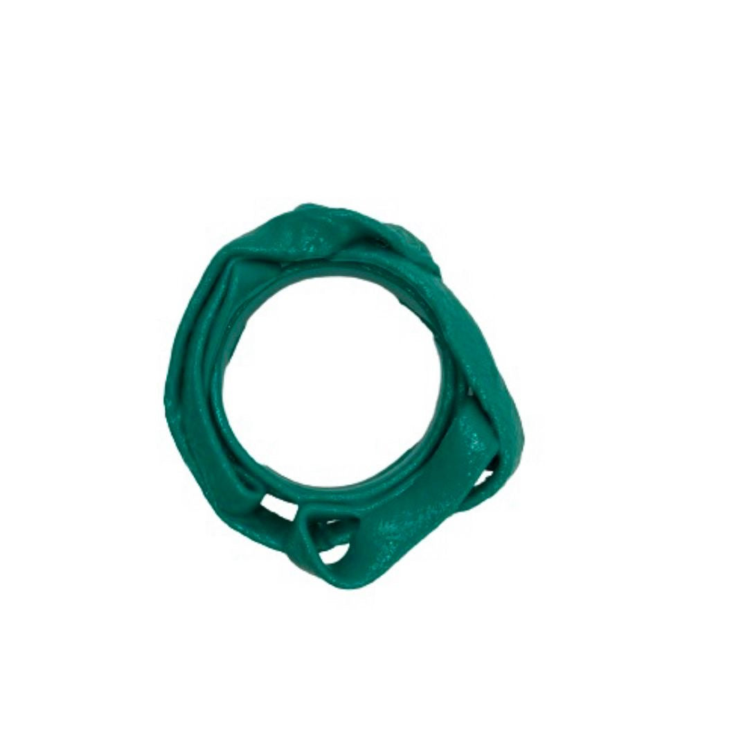Bracelet Spaghetti en résine de Gaetano Pesce - Fish Design-Bleu-The Woods Gallery
