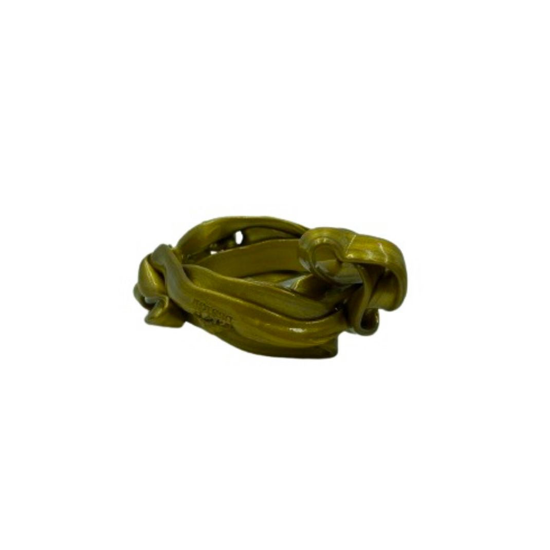 Bracelet Spaghetti en résine de Gaetano Pesce - Fish Design-Bleu-The Woods Gallery