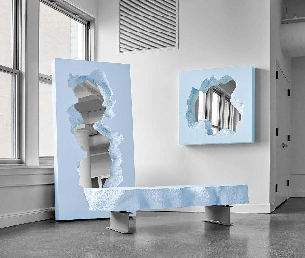 Broken Series Bleu Ciel de Snarkitecture - Gufram-The Woods Gallery