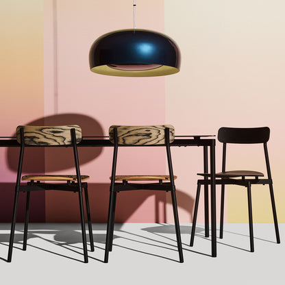 Brush Grande Suspension de Pierre Charrié - Petite Friture-en situation-The Woods Gallery