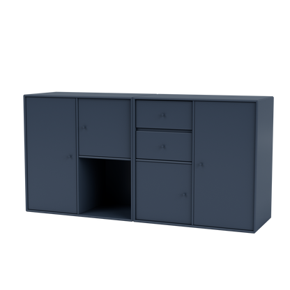 Buffet Couple par Peter J. Lassen, laque 138 Juniper, suspendu au mur, packshot Montana