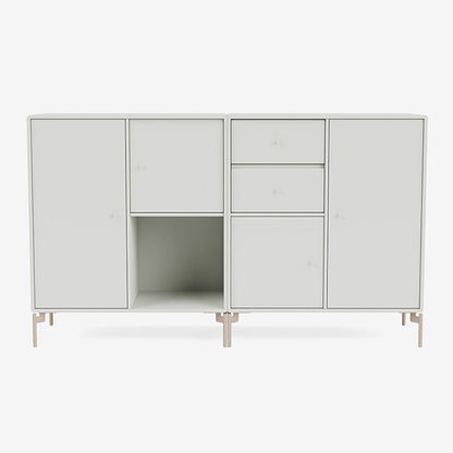 Buffet Couple par Peter J. Lassen - Montana-09 Nordic-Pieds h 12.6cm-The Woods Gallery