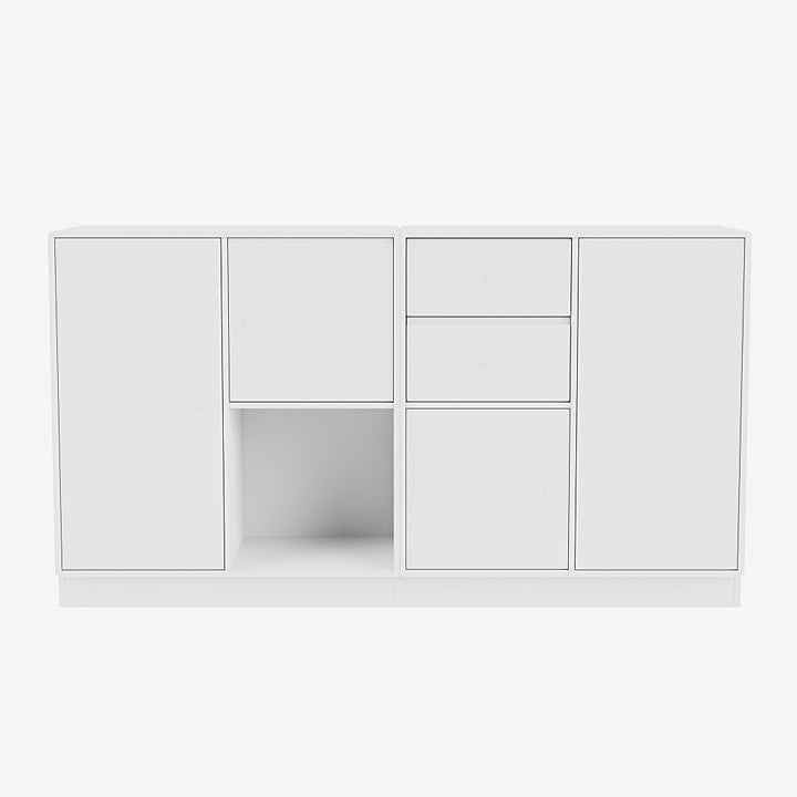 Buffet Couple par Peter J. Lassen - Montana-101 New White-Plinthe h 7cm-The Woods Gallery