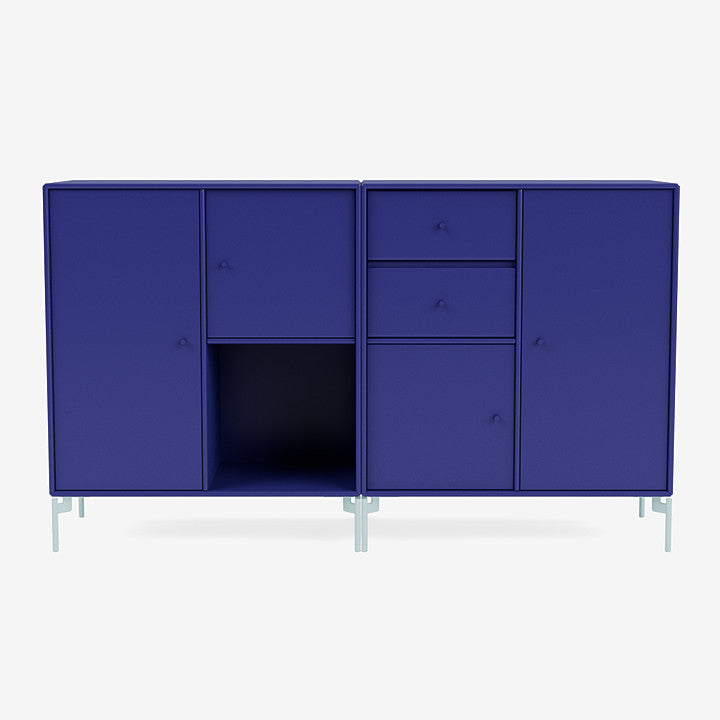 Buffet Couple par Peter J. Lassen - Montana-135 Monarch-Pieds h 12.6cm-The Woods Gallery