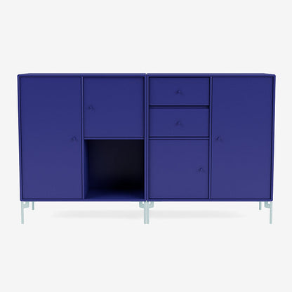 Buffet Couple par Peter J. Lassen - Montana-135 Monarch-Pieds h 12.6cm-The Woods Gallery