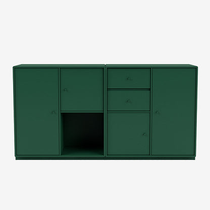 Buffet Couple par Peter J. Lassen - Montana-136 Pine-Plinthe h 3cm-The Woods Gallery