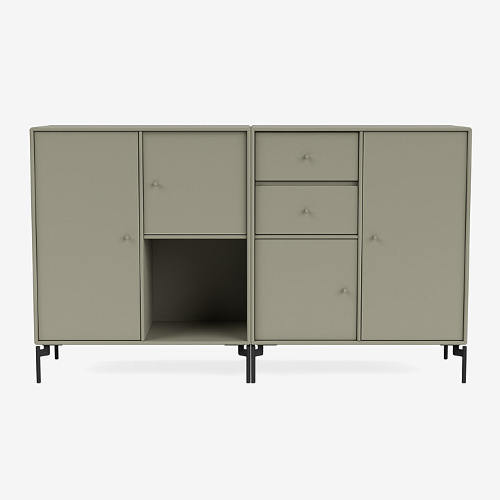 Buffet Couple par Peter J. Lassen - Montana-144 Fennel-Pieds h 12.6cm-The Woods Gallery