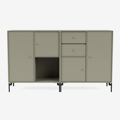 Buffet Couple par Peter J. Lassen - Montana-144 Fennel-Pieds h 12.6cm-The Woods Gallery