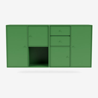 Buffet Couple par Peter J. Lassen - Montana-152 Parsley-Avec rail de suspension-The Woods Gallery