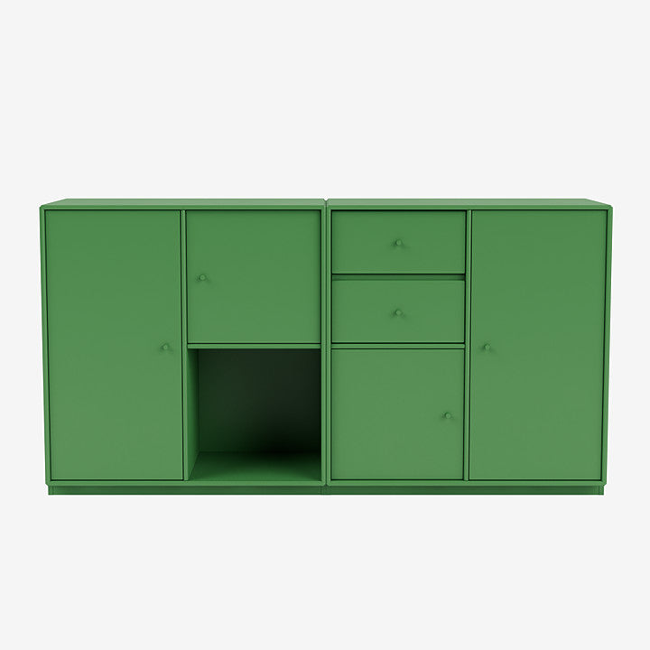 Buffet Couple par Peter J. Lassen - Montana-152 Parsley-Plinthe h 3cm-The Woods Gallery