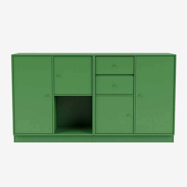 Buffet Couple par Peter J. Lassen - Montana-152 Parsley-Plinthe h 7cm-The Woods Gallery