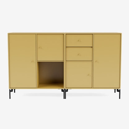 Buffet Couple par Peter J. Lassen - Montana-157 Cumin-Pieds h 12.6cm-The Woods Gallery