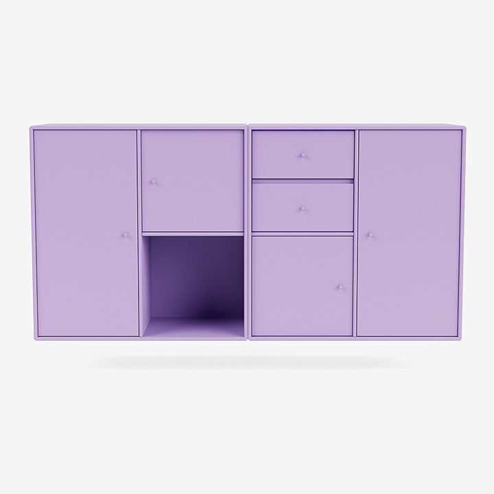 Buffet Couple par Peter J. Lassen - Montana-164 Iris-Avec rail de suspension-The Woods Gallery
