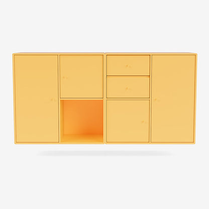 Buffet Couple par Peter J. Lassen - Montana-166 Acacia-Avec rail de suspension-The Woods Gallery