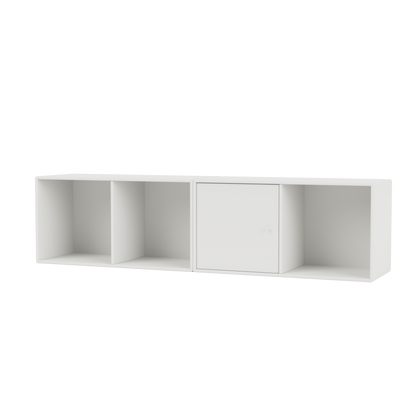 Buffet Line par Peter J. Lassen, laque 01 White, suspendu au mur, packshot Montana