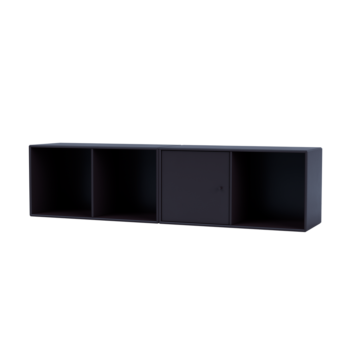 Buffet Line par Peter J. Lassen, laque 147 Shadow, suspendu au mur, packshot Montana