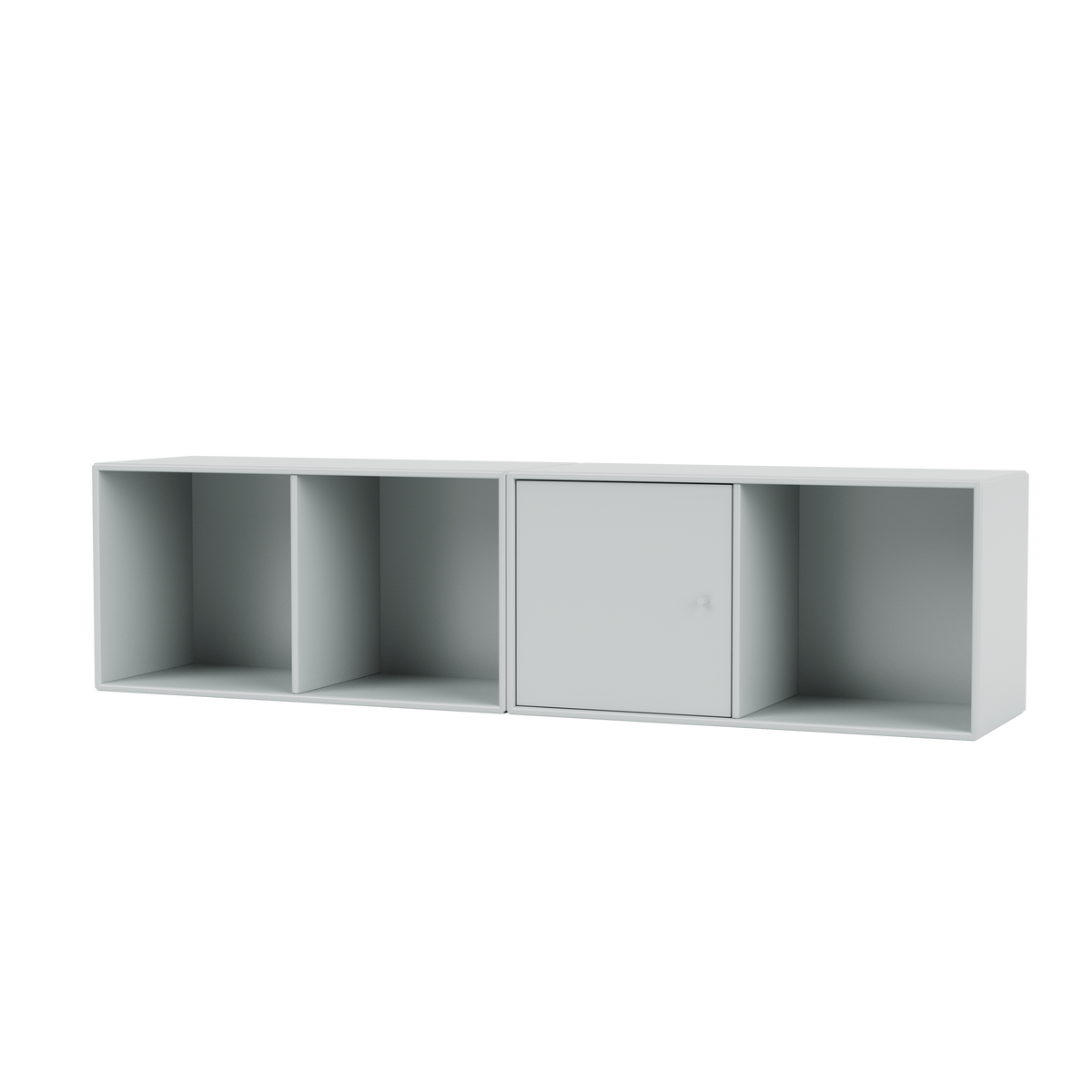 Buffet Line par Peter J. Lassen, laque 156 Oyster, suspendu au mur, packshot Montana