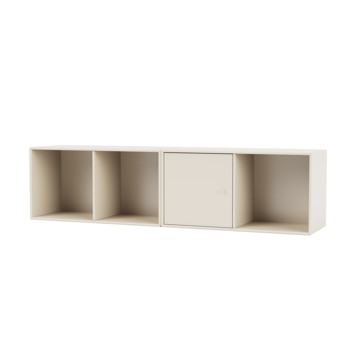 Buffet Line par Peter J. Lassen, laque 158 Oat, suspendu au mur, packshot Montana