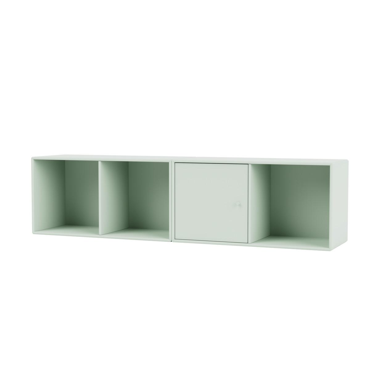 Buffet Line par Peter J. Lassen, laque 161 Mist, suspendu au mur, packshot Montana