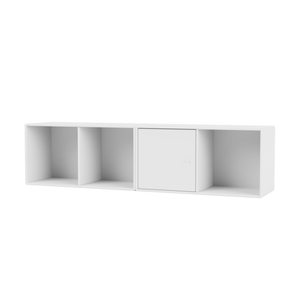 Buffet Line par Peter J. Lassen, laque 38 Snow, suspendu au mur, packshot Montana