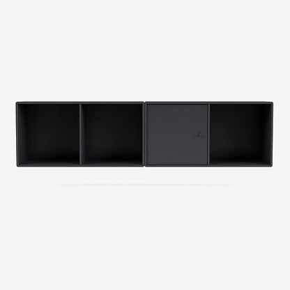 Buffet Line par Peter J. Lassen - Montana-04 Anthracite-Avec rail de suspension-The Woods Gallery