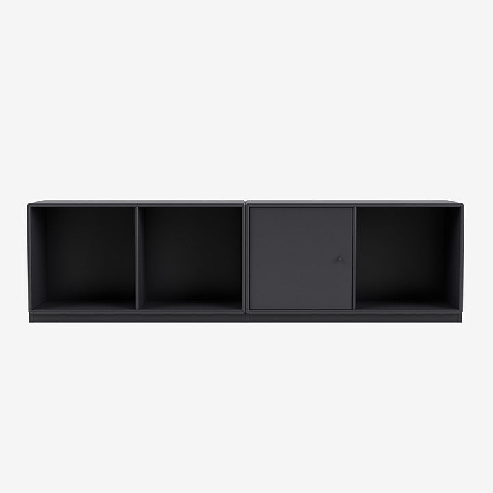 Buffet Line par Peter J. Lassen - Montana-04 Anthracite-Plinthe h 3cm-The Woods Gallery
