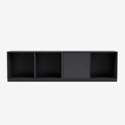 Buffet Line par Peter J. Lassen - Montana-04 Anthracite-Plinthe h 3cm-The Woods Gallery