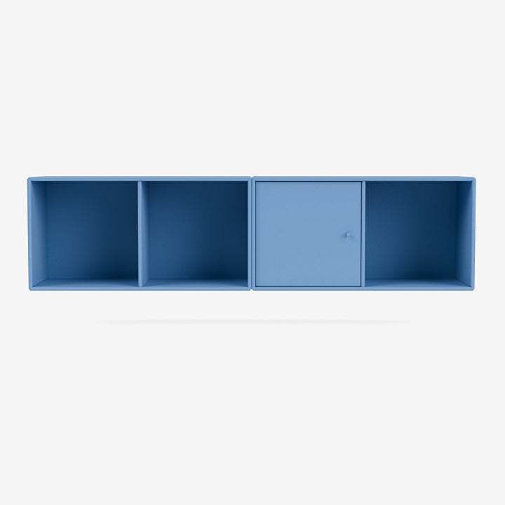 Buffet Line par Peter J. Lassen - Montana-154 Azure-Avec rail de suspension-The Woods Gallery
