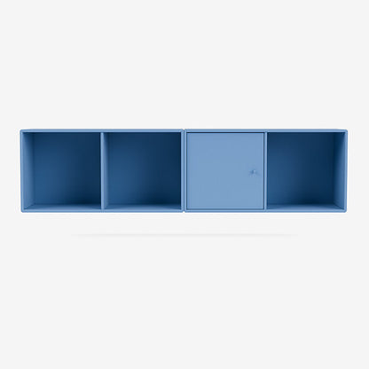 Buffet Line par Peter J. Lassen - Montana-154 Azure-Avec rail de suspension-The Woods Gallery