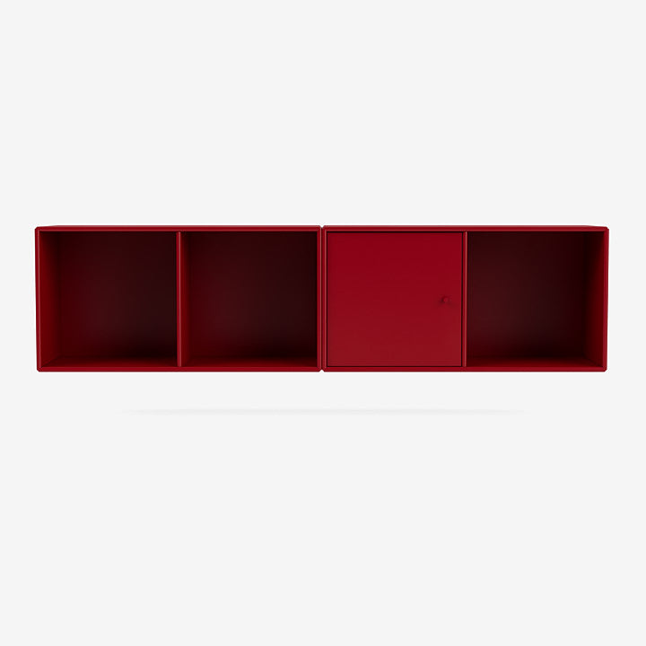 Buffet Line par Peter J. Lassen - Montana-165 Beetroot-Avec rail de suspension-The Woods Gallery
