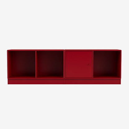 Buffet Line par Peter J. Lassen - Montana-165 Beetroot-Plinthe h 7cm-The Woods Gallery