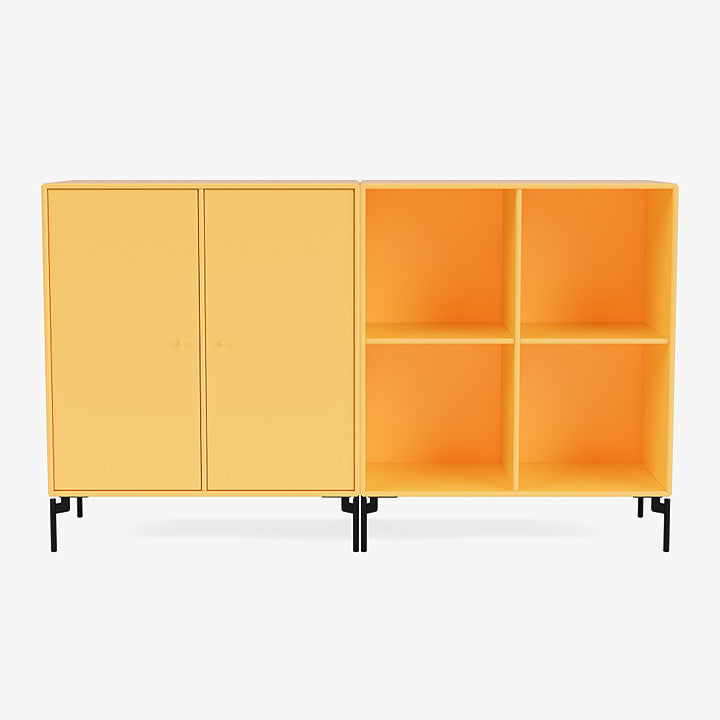 Buffet Pair par Peter J. Lassen - Montana-02 Fjord-Avec rail de suspension-The Woods Gallery