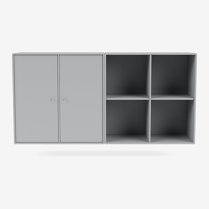 Buffet Pair par Peter J. Lassen - Montana-02 Fjord-Avec rail de suspension-The Woods Gallery
