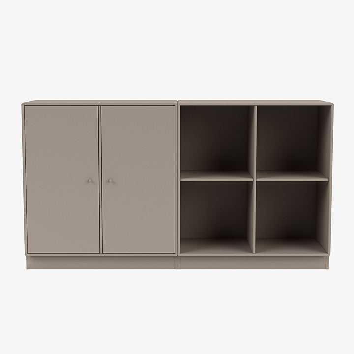 Buffet Pair par Peter J. Lassen - Montana-141 Truffle-Plinthe h 7cm-The Woods Gallery