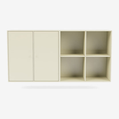 Buffet Pair par Peter J. Lassen - Montana-150 Vanilla-Avec rail de suspension-The Woods Gallery