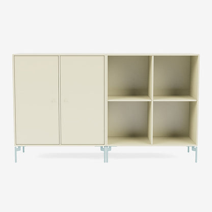 Buffet Pair par Peter J. Lassen - Montana-150 Vanilla-Pieds h 12.6cm-The Woods Gallery