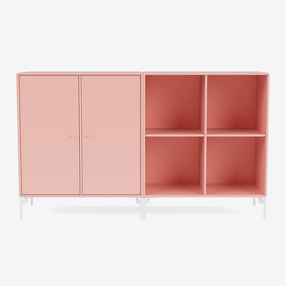 Buffet Pair par Peter J. Lassen - Montana-167 Ruby-Pieds h 12.6cm-The Woods Gallery
