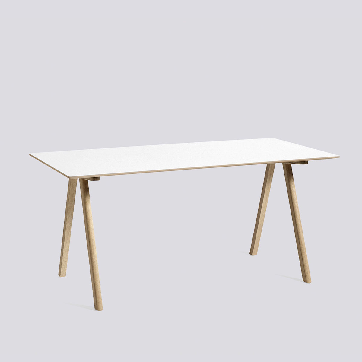 Bureau CPH 10 de Ronan et Erwan Bouroullec - Hay-Chêne massif laqué, plateau stratifié blanc-The Woods Gallery