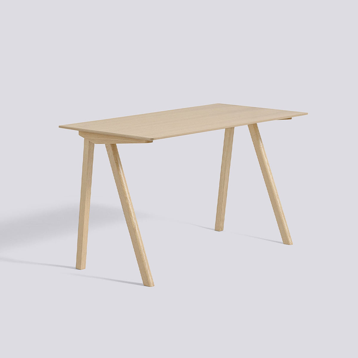 Bureau CPH 90 de Ronan et Erwan Bouroullec - Hay-Chêne massif laqué, plateau placage de chêne laqué-The Woods Gallery