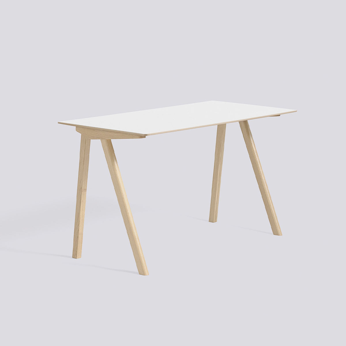 Bureau CPH 90 de Ronan et Erwan Bouroullec - Hay-Chêne massif laqué, plateau stratifié blanc-The Woods Gallery