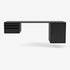 Bureau Oblong Workshop par Peter J. Lassen - Montana-05 Black-The Woods Gallery