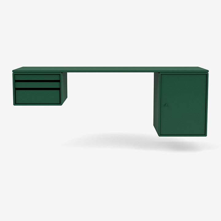 Bureau Oblong Workshop par Peter J. Lassen - Montana-136 Pine-The Woods Gallery